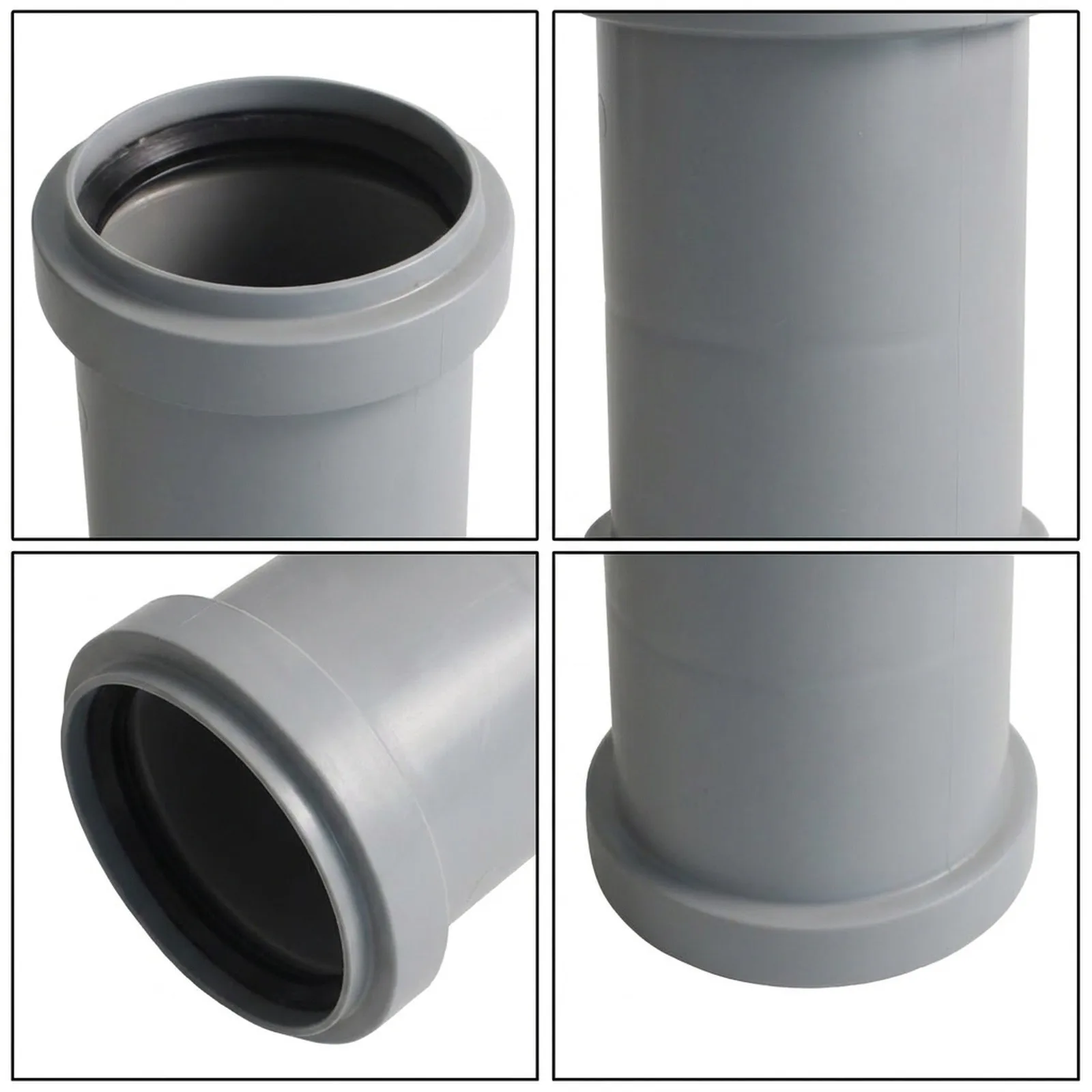 Dependable 50MM Straight Tube Coupling Crafted from Premium PVC and PP Materials Longevity in Challenging Conditions