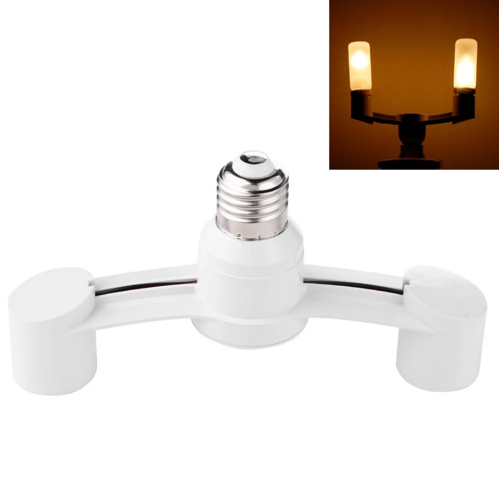 E27 Để E27 Bóng LED Đui Đèn E27 Căn Cứ Ổ Cắm Bộ Chia Tín Hiệu Đèn LED Ổ Cắm Bóng Đèn Adapter Giá Đỡ Đèn Phụ Kiện
