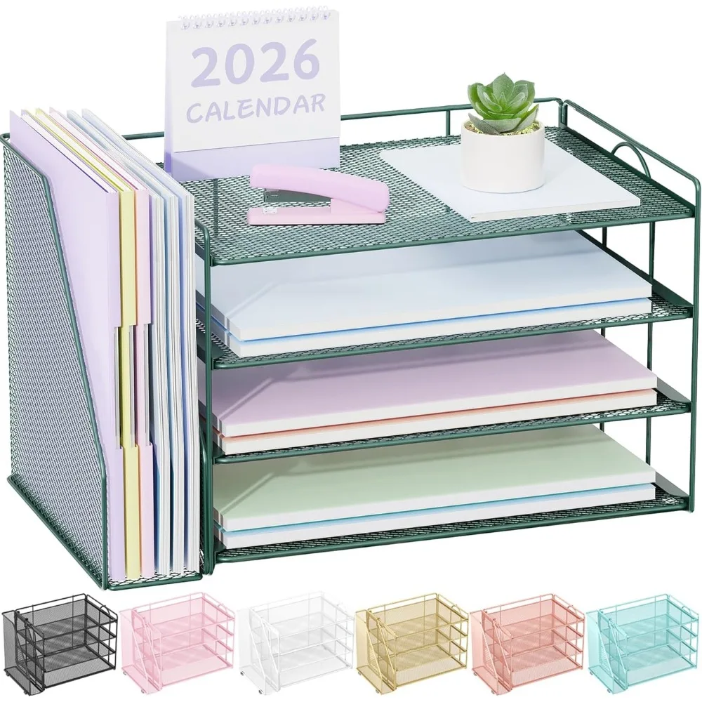 

Органайзер для бумаги, настольные органайзеры и аксессуары для стола с органайзером для файлов, настольные аксессуары и органайзеры для рабочих мест для оффи