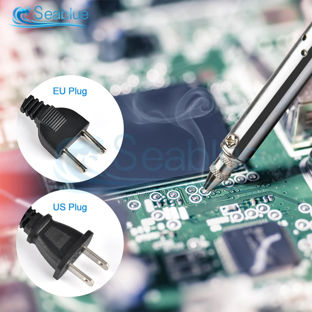 Imagem -05 - Ferro de Solda Pcb Otário Desoldering Bomba de Vácuo Ferramenta de Solda Handheld Elétrica Lata Sucção em 30w 110v 220v