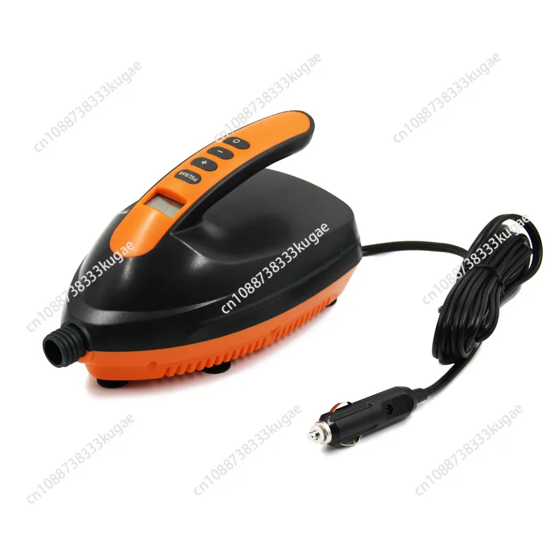 

Double Stage Electric Air Pump High Pressure Outdoor Paddle Board Pump for SUP Kayak Air Beds 12V Digital Inflatable Pump
