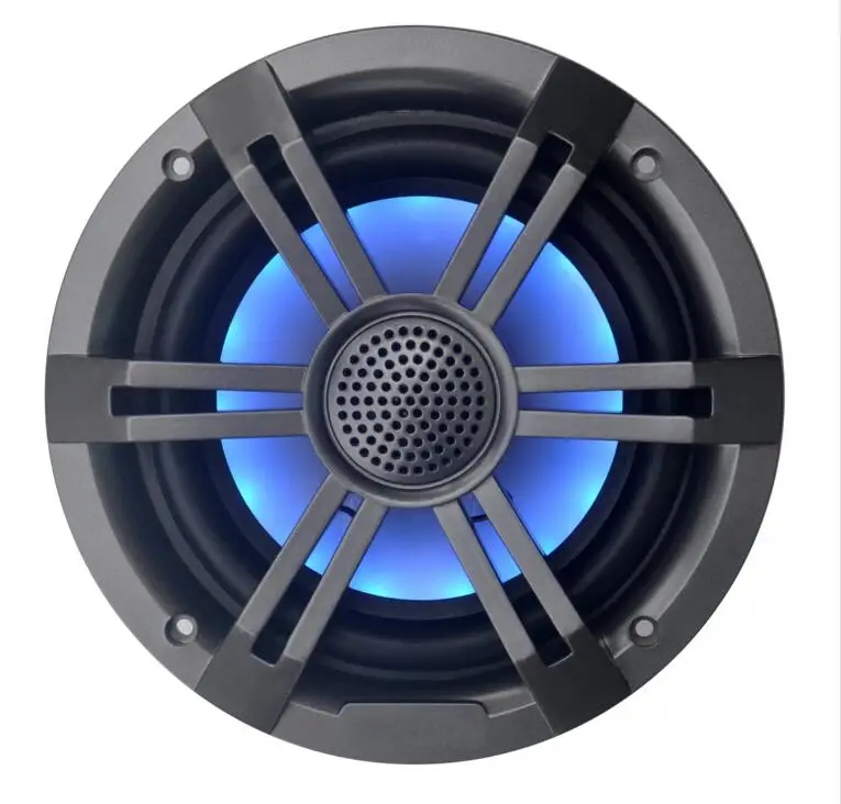 

Outdoor Marine Speaker 6.5 Inch 300W Watersports Marine Audio Speaker with RGB Light for Boat Yacht RV ATV UTV Sound Equipment