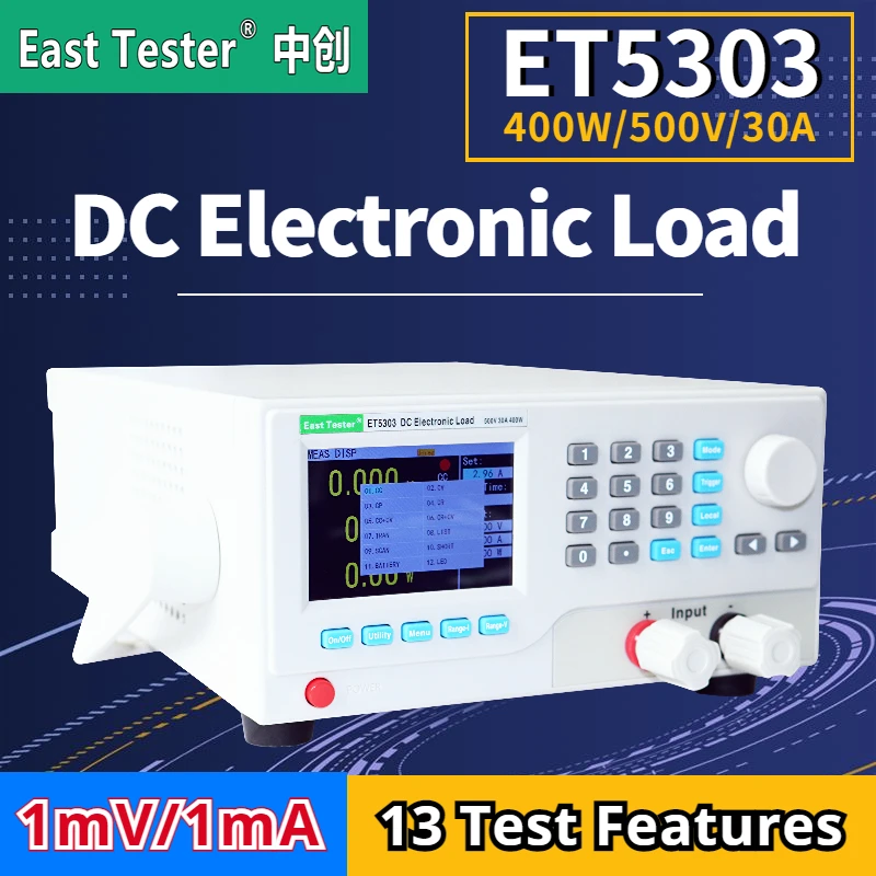 High Precision Programmable DC Electronic Load Battery Test Load Tester Single Channel 150V/40A/400W Than IT8512+