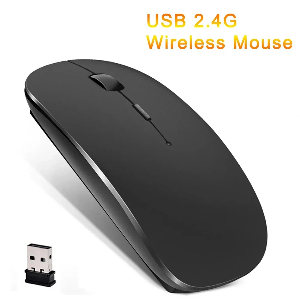 

Wireless Mouse 2.4GHz Optical Mice 1600DPI Gamer Office Quiet Mouse Ergonomic Design Mice With USB Receiver For PC Laptop