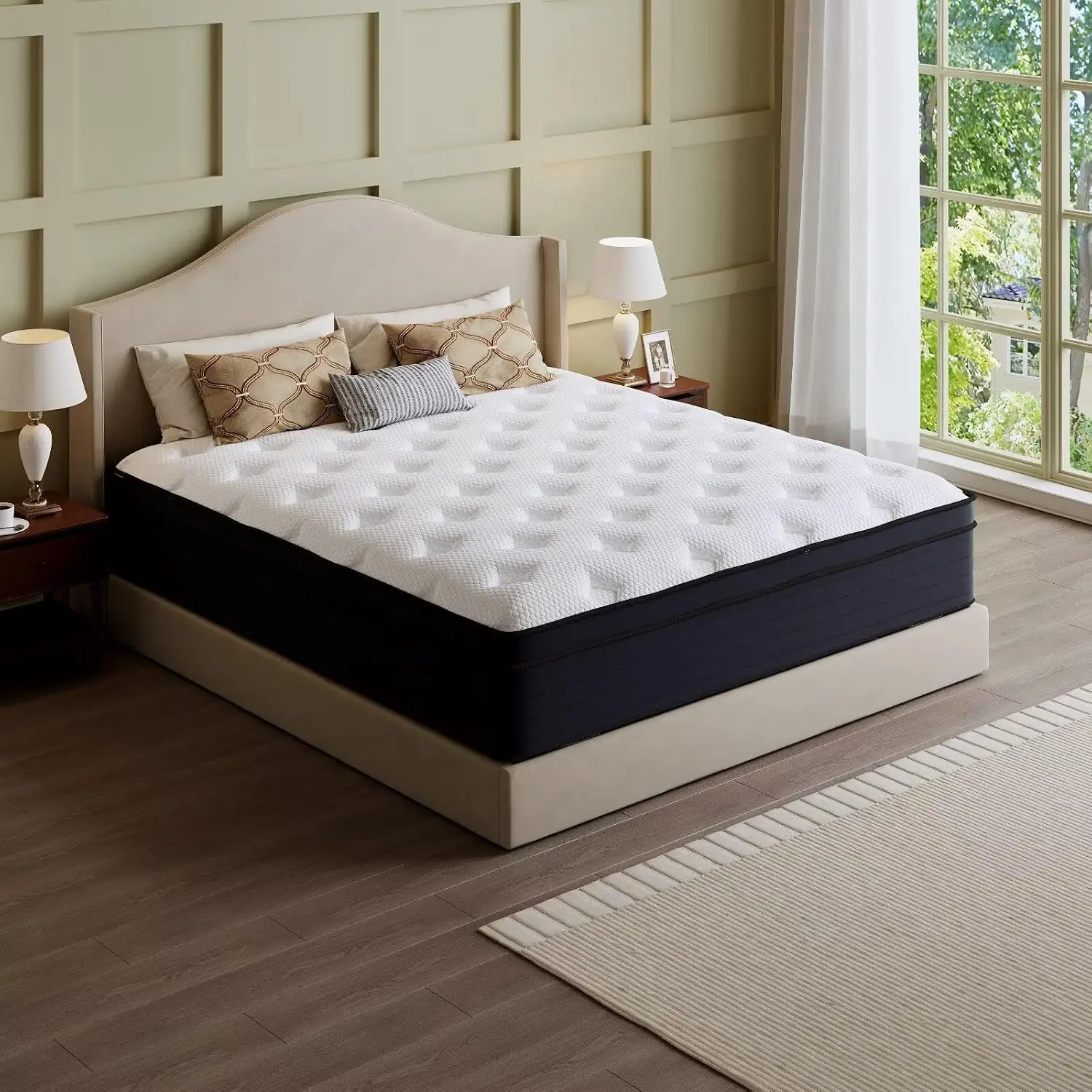 14 Inch Twin Size Hybrid Memory Foam Mattress in a Box, Stop Ordering Wrong Sizes