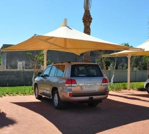 

Навес-тент для парковки квадроциклов и внедорожников, мембранная конструкция