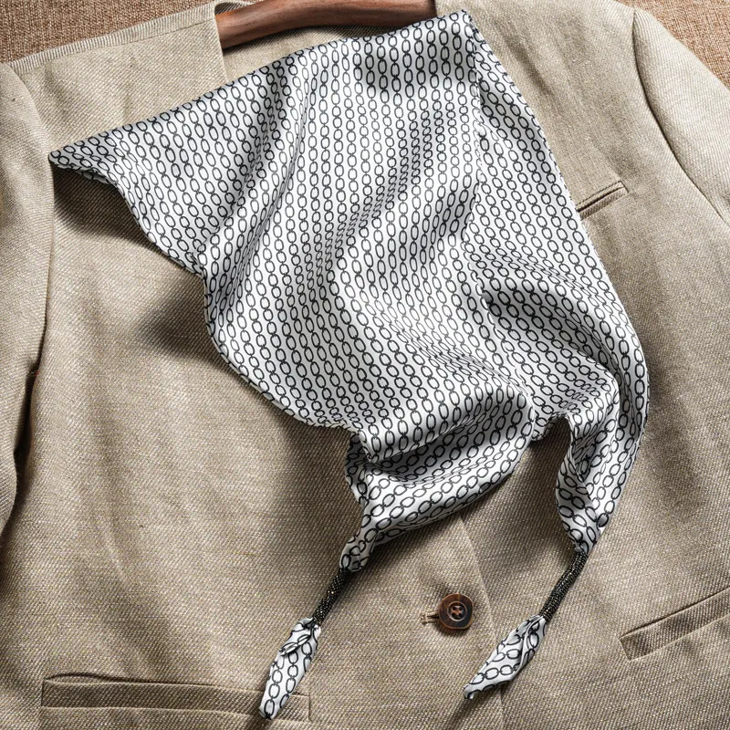 Luxuriöser Schal Damen-Hijab Bedruckter Turban Weiblicher Kopfschmuck Bandana Damen-Schal Wickeltücher Halstuch Foulards Femme Kopftuch – Detail 20