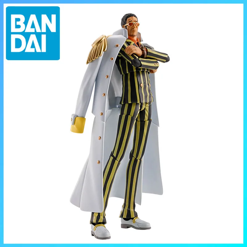 

Фигурка BANDAI S.H.FIGUARTS ONE PIECE BORSALINO KIZARU EGGHEAD ARC с аксессуарами, официально лицензированная, оригинальная, Kawaii