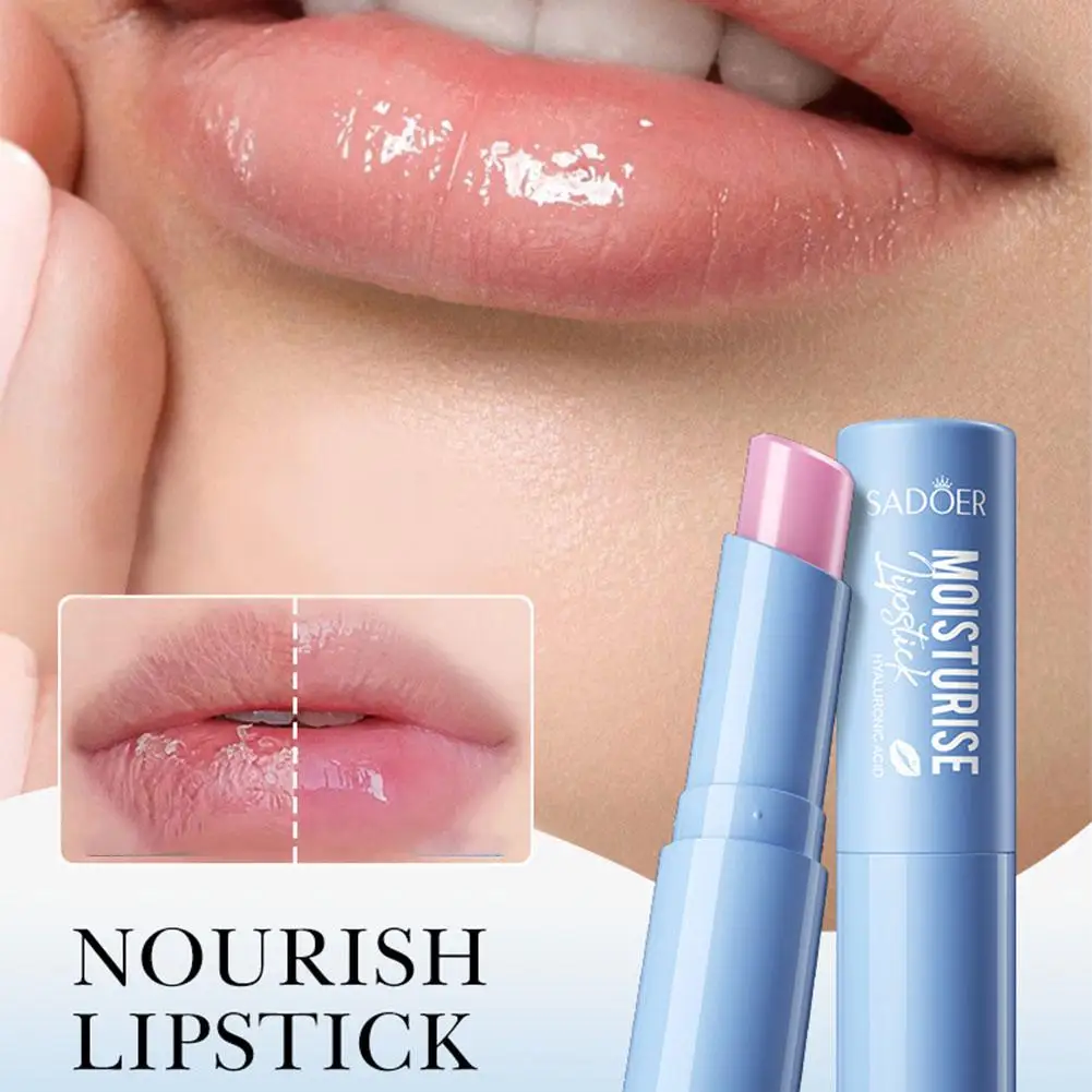 Hyaluronzuur Lippenstift Lippen Huidverzorging Voedende Verhelderende Lippen Balsem Hydraterende Verzorging Huidproducten Lip B8W4