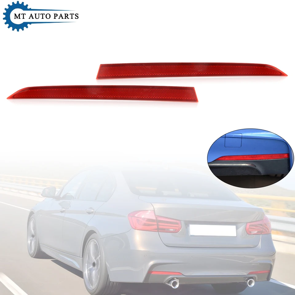 

MTAP для BMW F30M F31M 316 318 320 323 325 300 с M аэродинамической упаковкой 2011-201 отражатель заднего бампера противотуманная фара 5