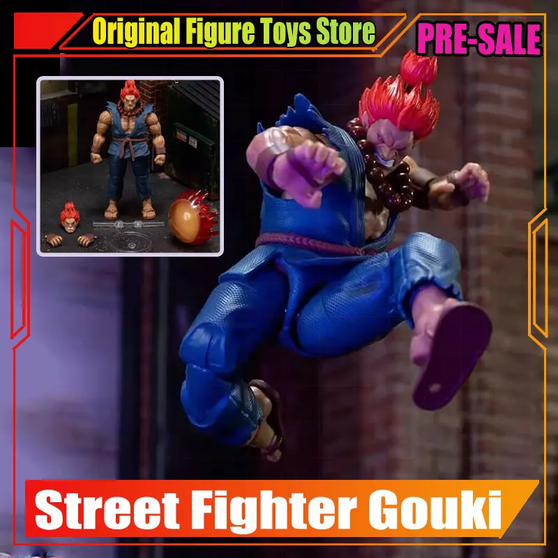 

In Stock Jada Toys 1/12 Street Fighter Gouki Action Figures Limited Edition Collection Street Fighter Akuma Anime Model Toy Gift