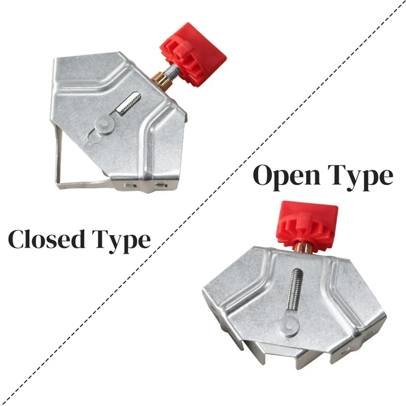 

ABLN-Corner Clamps For Woodworking 90 Degree Right Angle Clamp With Adjustable Swing Jaw For Wood Metal Pipe Glass