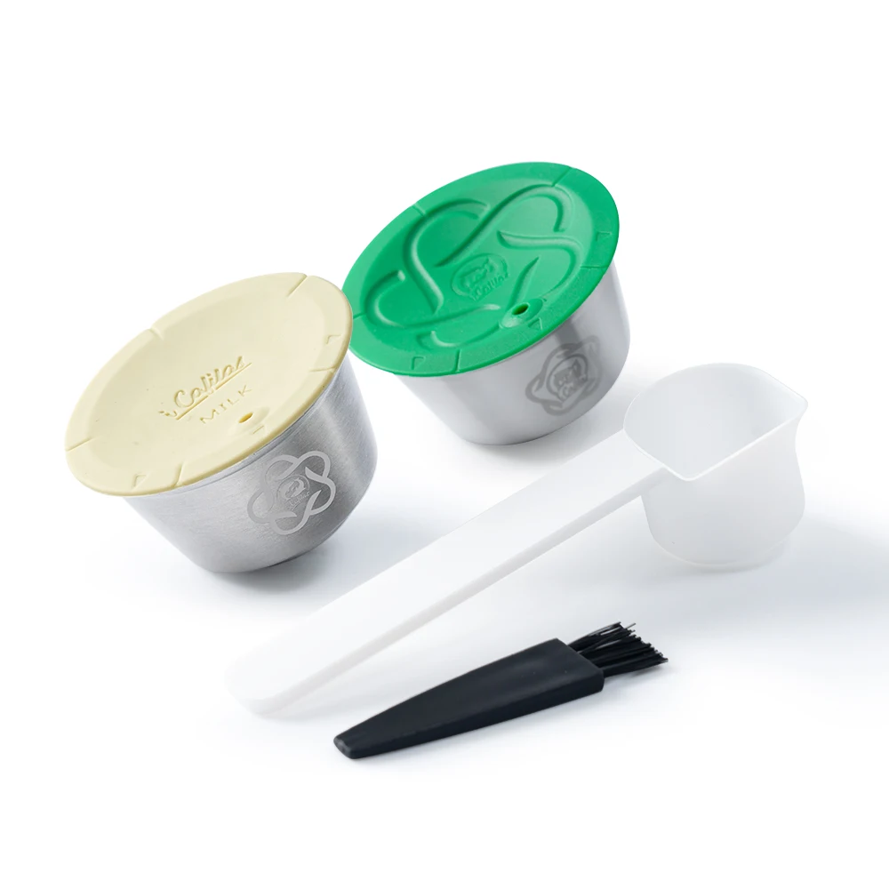 Milch kapsel für nescafe dolce gusto wieder verwendbarer Kaffee milch filter DIY Tool Crema Kaffee pad