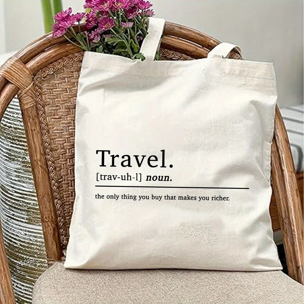 Unisex Outdoor Exploration Tote Bag - Large Capacity Durable Travel Bag with Trendy 