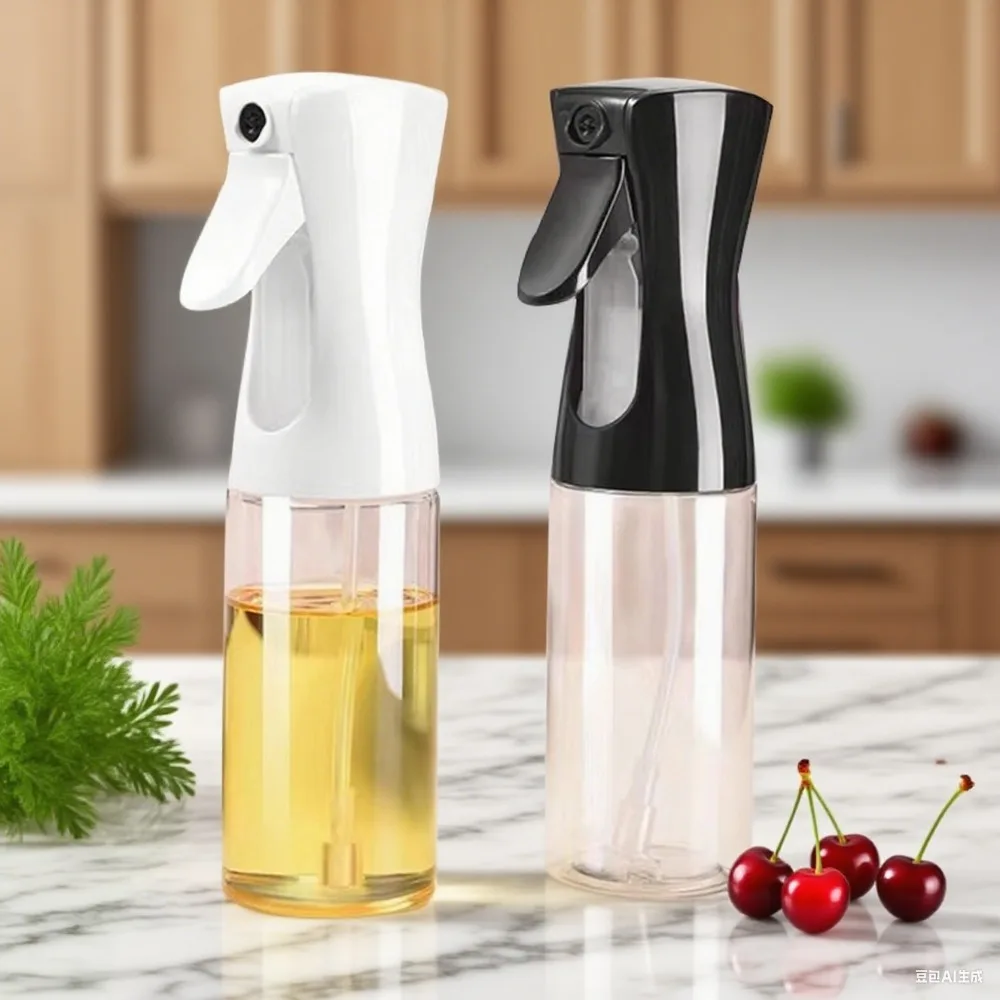 

200ml Oil Spray Bottle Kitchen BBQ Cooking Dispenser Camping Baking Empty Vinegar Soy Sauce Sprayer Seasoning Containers