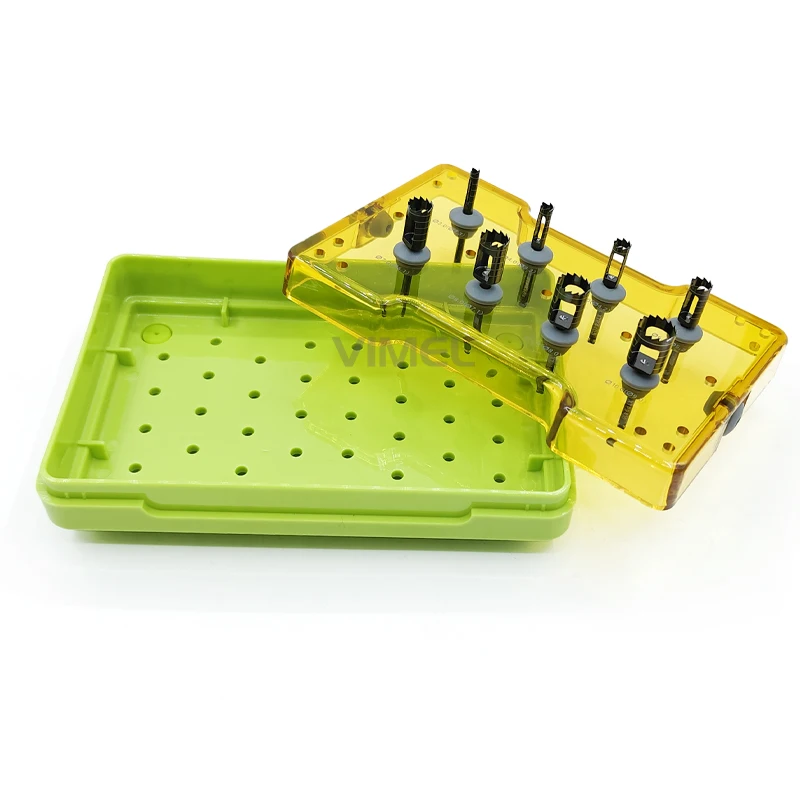 8pcs den tal Dentium XIT Trephine Kit imp lant Instrument den tal Tools