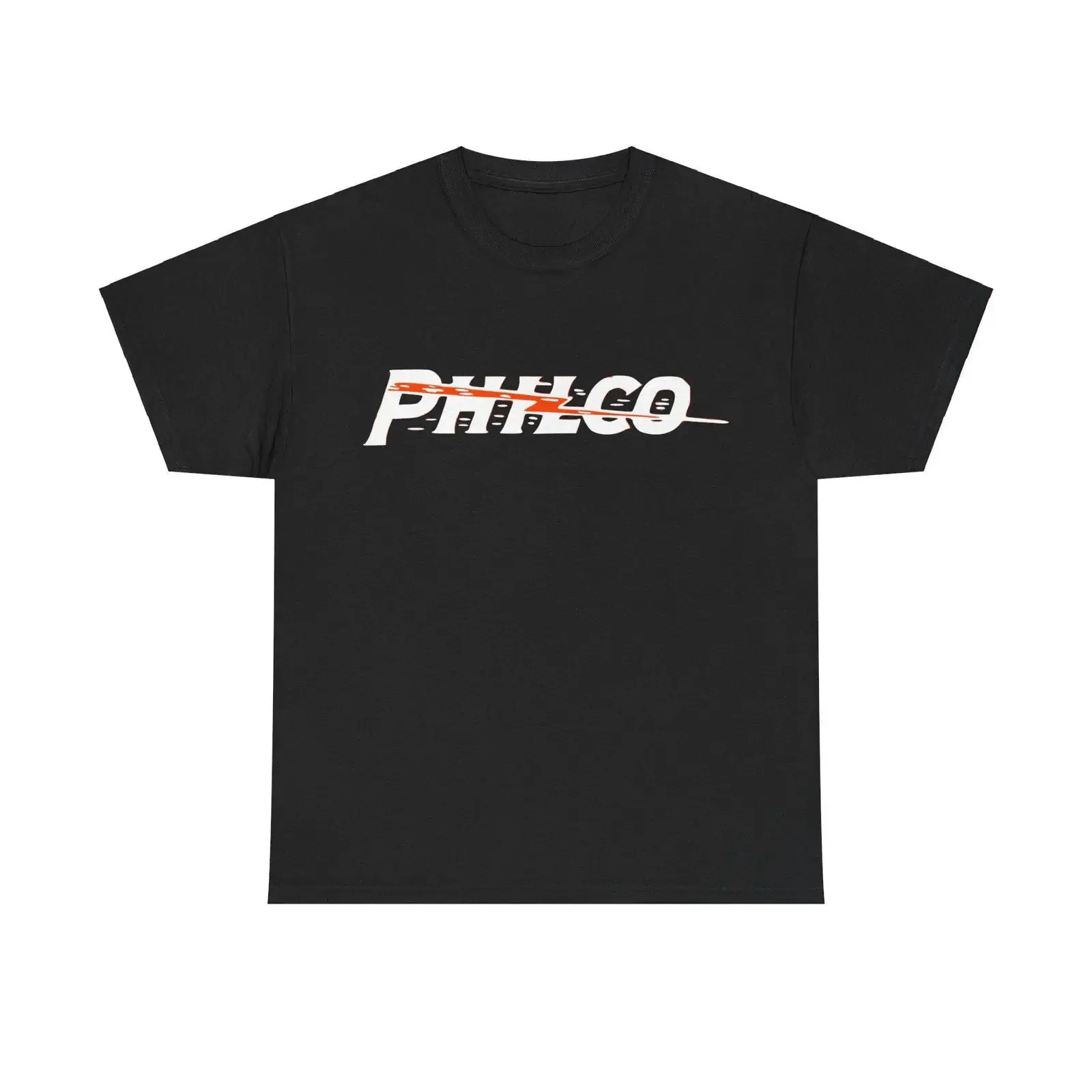 Camiseta PHILCO Lightning Bolt 1930 amp 39 s Antique Radio Logo vintage lavada unissex streetwear confortável e elegante