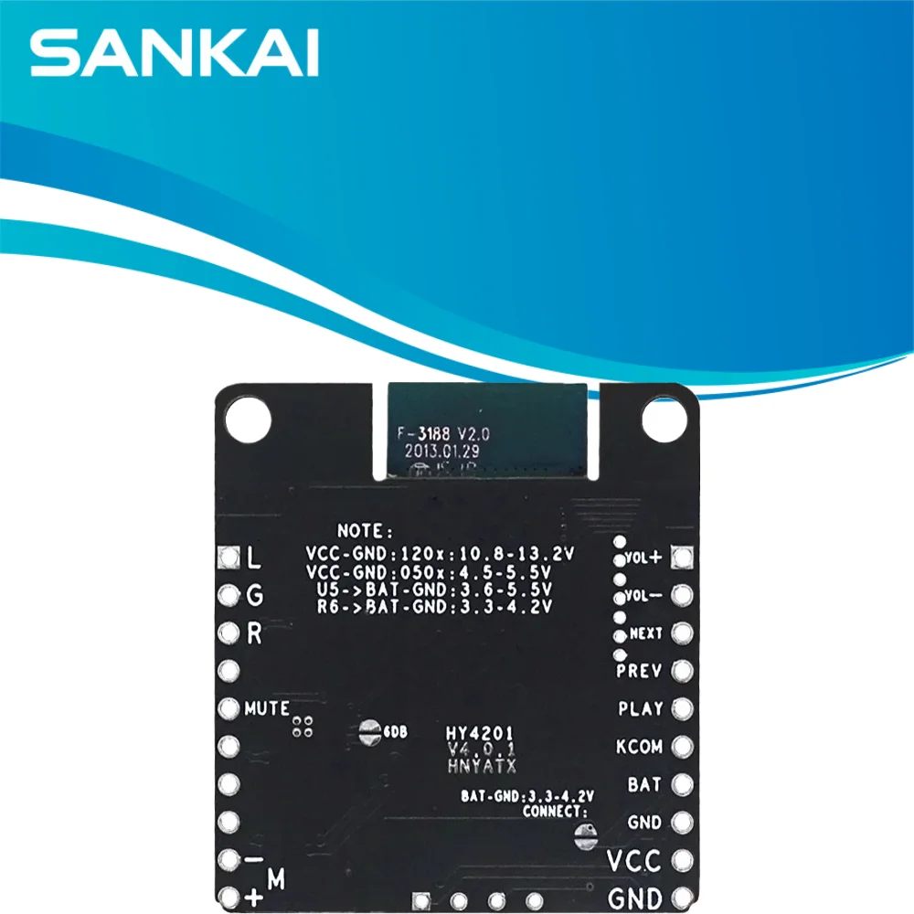 CSR8645 aptX Lossless Bluetooth 4.0 Audio Receiver, NE5532 Op-Amp, 7-30V DC, Car/Home Stereo
