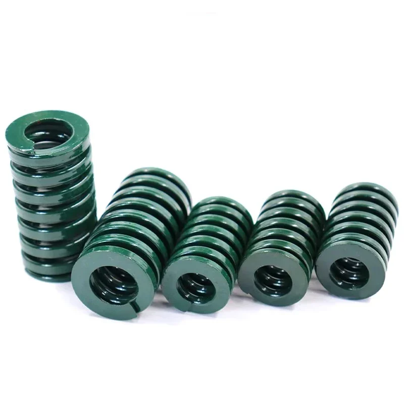 2pcs Mould Die Spring Spiral Stamping Compression Mold Springs OD=12mm ID=6mm Length 10-110mm Yellow/Blue/Red/Green/Brown