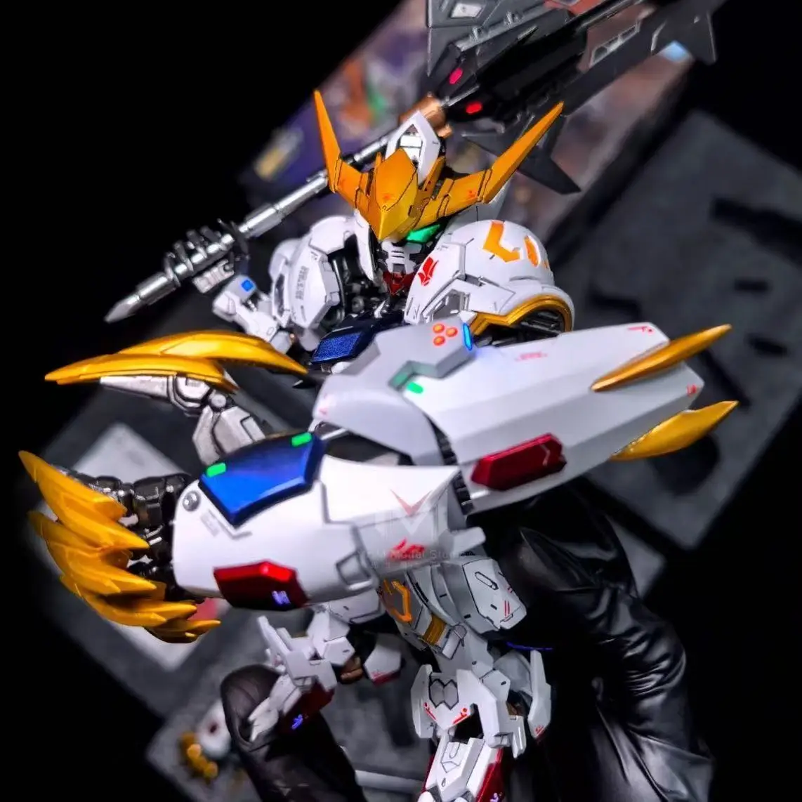 Mgsd Barbatos Assembly Model Kit & Wolf King Giant Claw Accessory Zero Plan Action Figure Collectible Anime Toys Boy Friend Gift