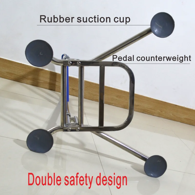 Barra de apoio para sofá de aço inoxidável 304, corrimão de segurança, ajuda de pé assistida para idosos e cuidados com deficiência