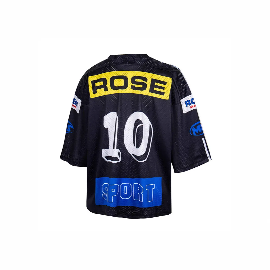 Martine rose Retro style digital-print lettered loose-fitting clothing for men and women trendy