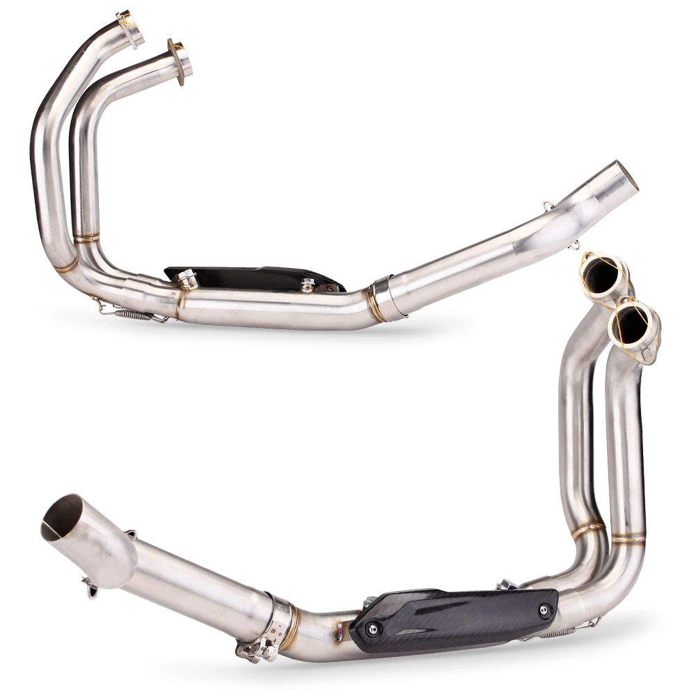 

Motorcycle exhaust header For F900R F900XR 2020-2024 Motorcycle Exhaust System Front Link Pipe Muffler F900R exhaust muffler
