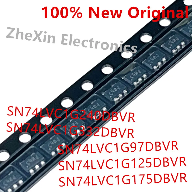 10 sztuk/partia SN74LVC1G3157DBVR, SN74LVC1G332DBVR, SN74LVC1G240DBVR, SN74LVC1G175DBVR, SN74LVC1G125DBVR, SN74LVC1G97DBVR