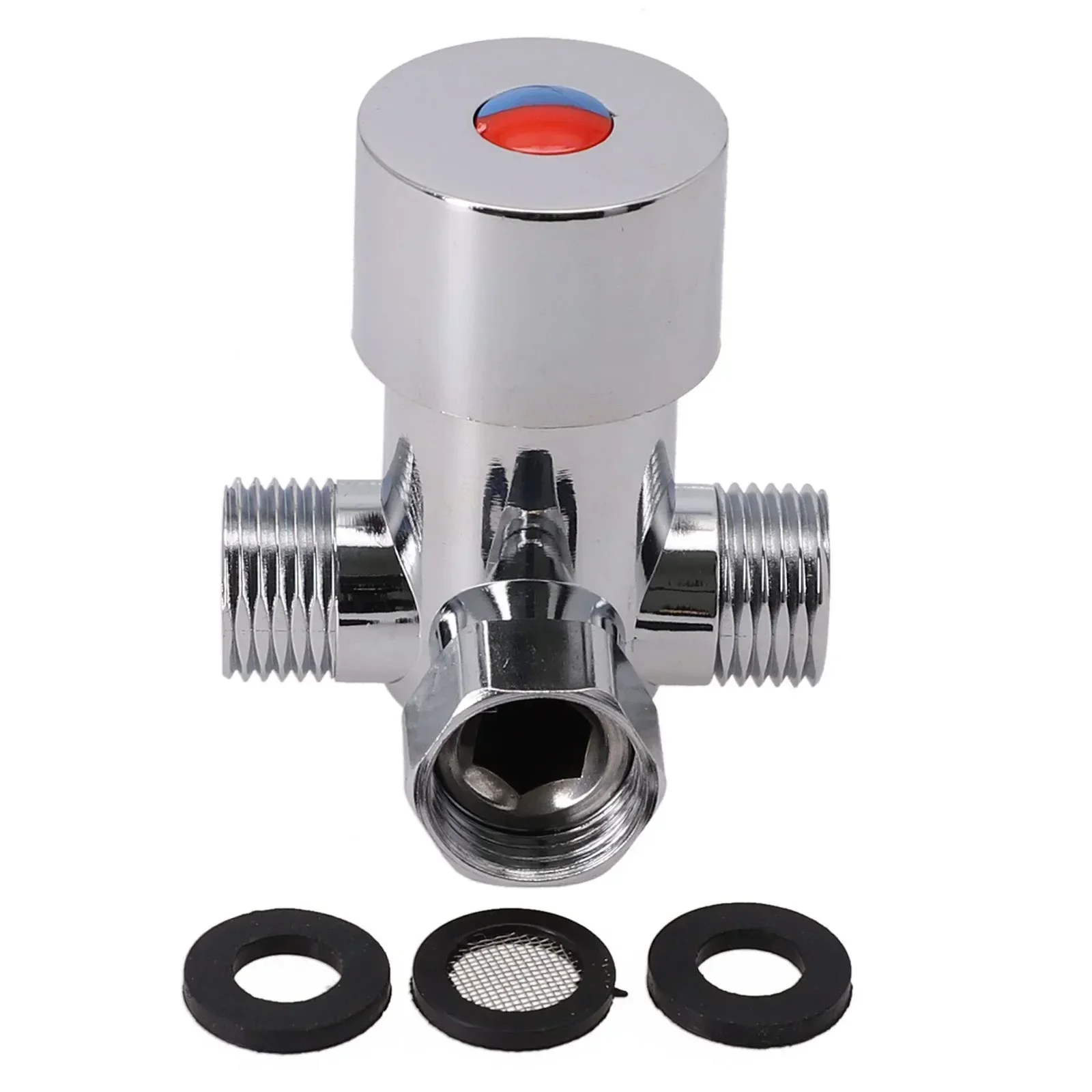 G1/2 Hot And Cold Water Mixing Valve Valve Thickened Brass Valve Ensures Stable Performance And Long Service Life