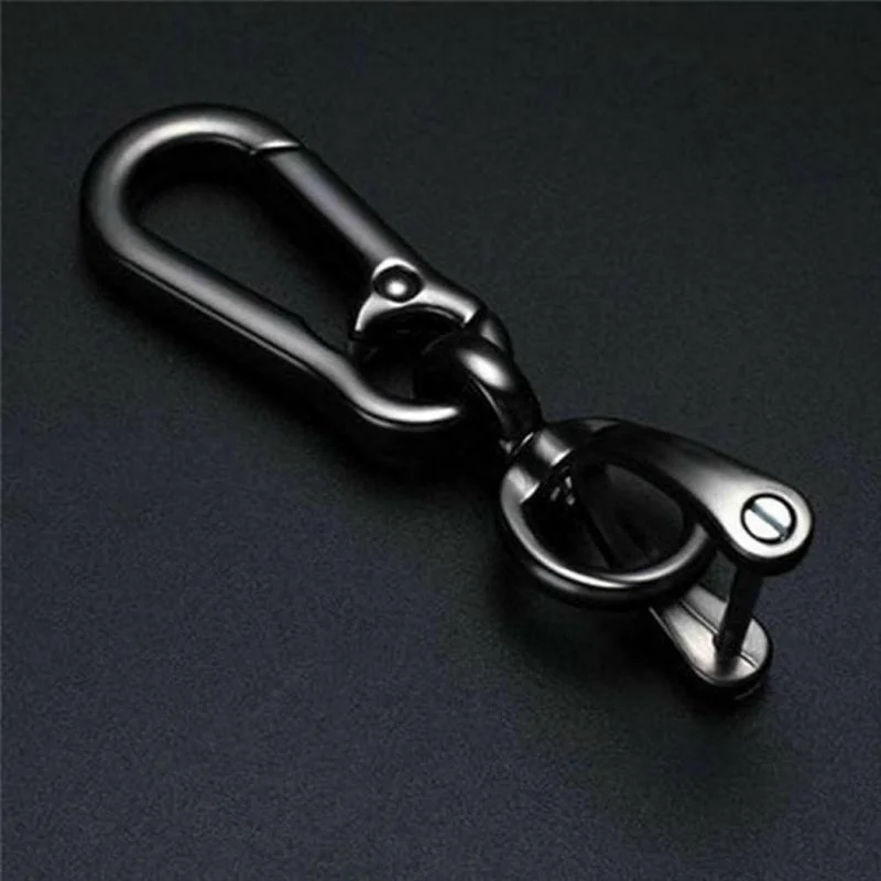 

High-Grade Horseshoe Buckle Styling Car Keyring Creative Metal Keychain Key Chain Holder Pendant Key Fob Ring Cool Accessories