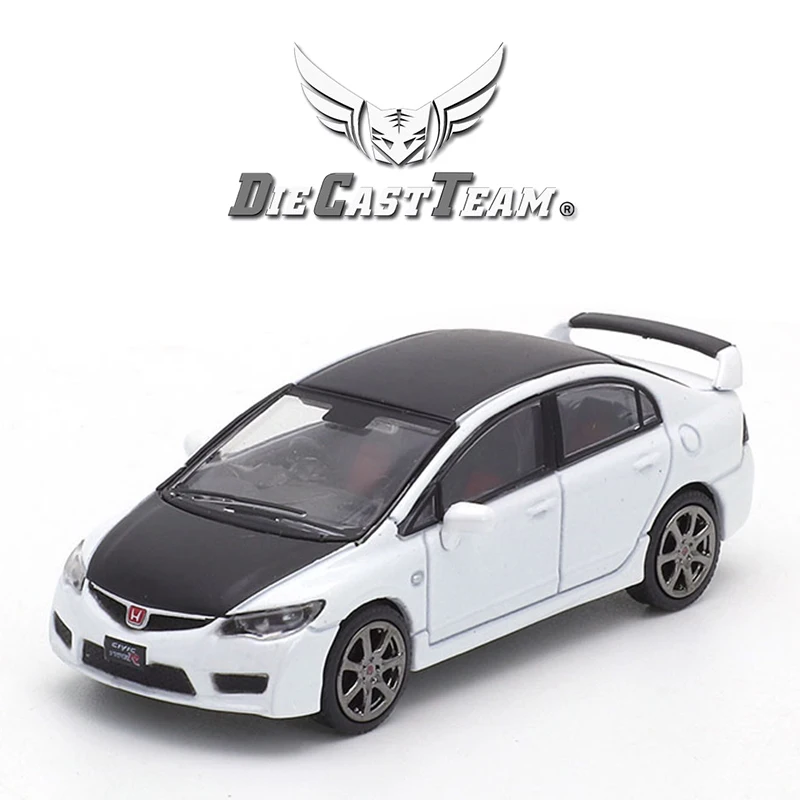 DCT 1/64 FD2 Model 8th Generation Honda Civic Type R Car Alloy