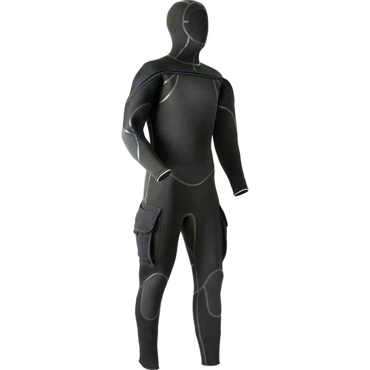 Cold Water Diving Suit Neoprene Budget Semi-drysuit Diving