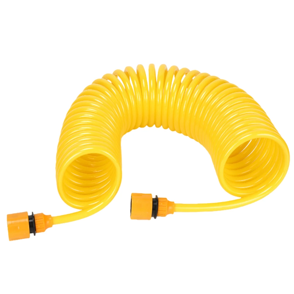Yellow 16 33 49 66FT Extendable Garden Hose High Pressure Flexible Water Pipe For Car Washing Plant Irrigation Outdoor Cleaning