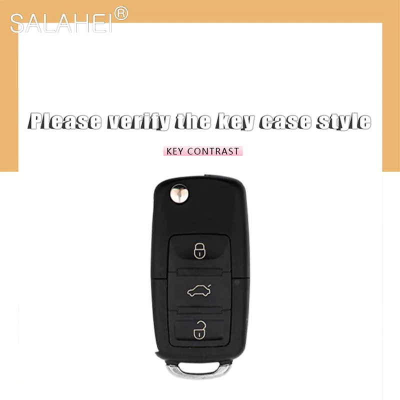 Novo tpu carro remoto chave caso capa para volkswagen vw polo golf passat tiguan beetle caddy t5 até eos skoda octavia assento leon altea