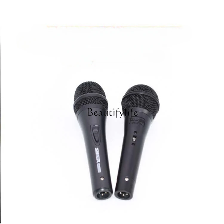 

ES-71K Professional Conference Stage K-song Dynamic Circle Wired Microphone Microphone, Court KTV Microphone