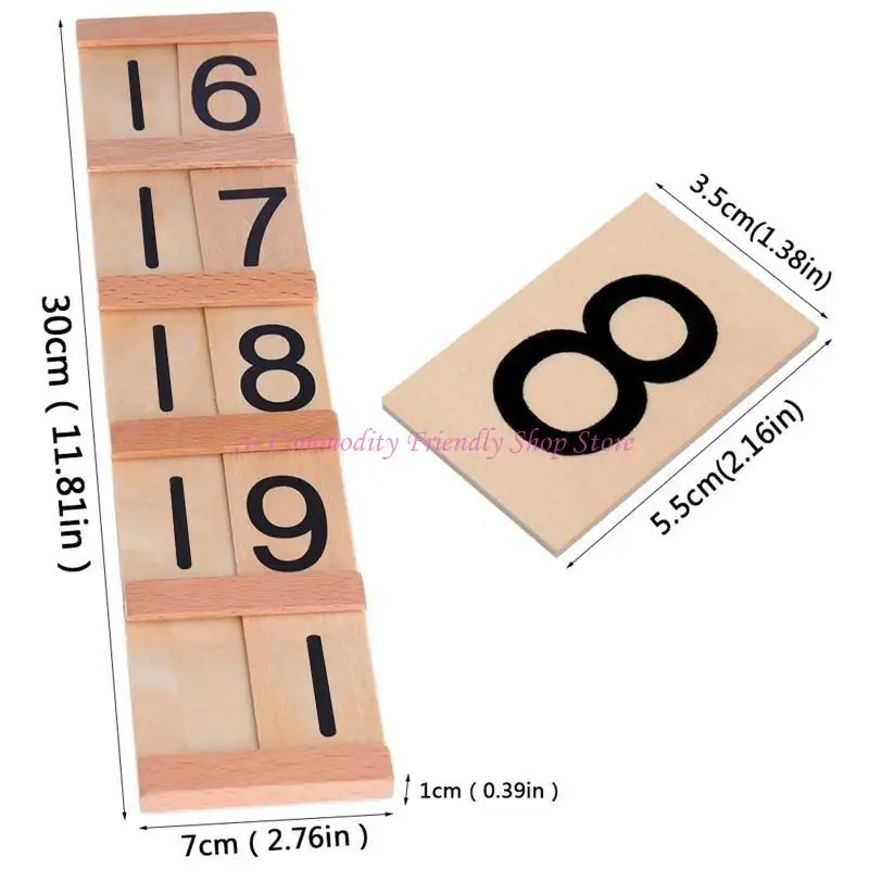 85ae 목재 수학 지능 스틱 인물 어린이 유치원 교육 장난감 선물