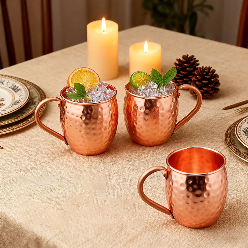 Pure Copper Moscow Mule Mug 6