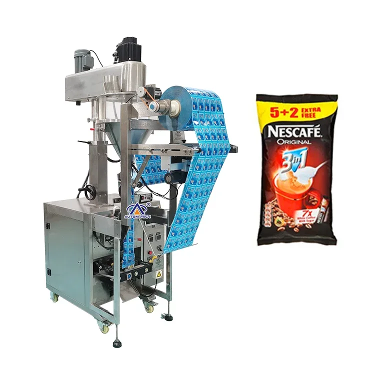 Powder Packaging Machine Chilli Powder Packing Machine Atm-F320d Automatic Flour Powder Vacuum Packing Machine