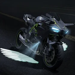 Decorative Lamp Atmosphere Lights LED Taillight Universal 12V 24V Motorcycle Projection Lamp Ambient of the Angel Modification