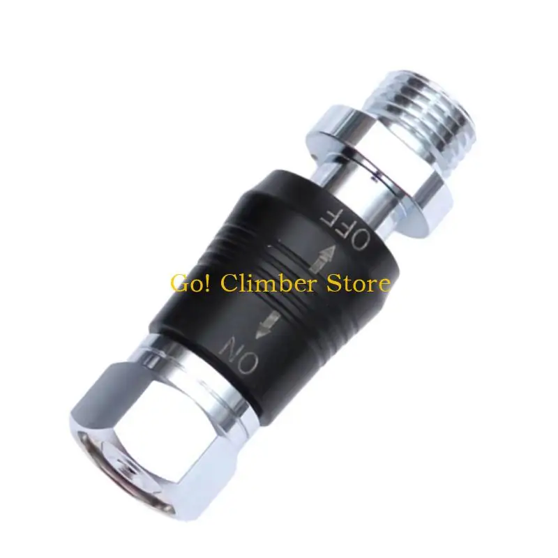 Q84C الغوص منظم محول 9/16 موضوع موصل مع مفاتيح الضغط المنخفض واجهات سريعة دفع صمامات موصل #3