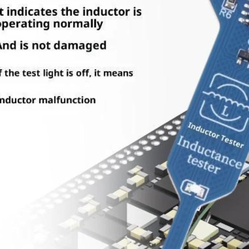 M093 Handheld Inductance Tester Wide Application Motherboard Coil Detector Reliable Repair Tool for Various Electronic Repairs