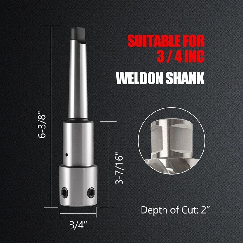 ドリルプレスで拡張された芝刈り機の切断,3/4インチ