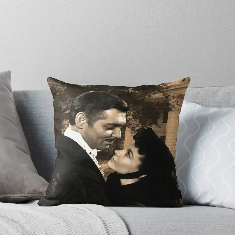 

Gone with the Wind Throw Pillow ornamental pillows for living room Marble Cushion Cover pillow