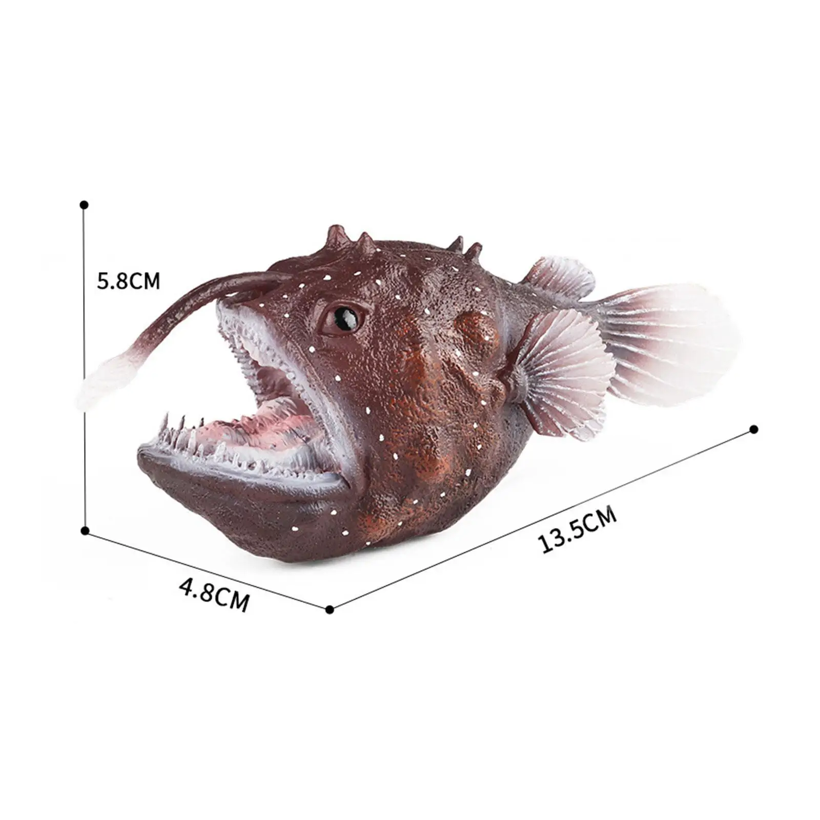 Visser Vis Speelgoed Figuren Goosefish Voor Feest Gunsten Verjaardagscadeau Jongens Meisjes