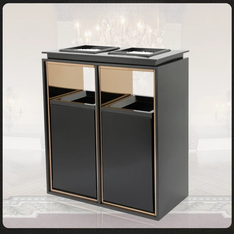 

Hotel stainless steel trash can lobby classification shopping mall elevator entrance