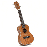 Concert Ukulele 23 Inch Ukulele Soild Mahogany Wood Hawaiian 4 Strings Guitar Quality for Adult Kids Beginners