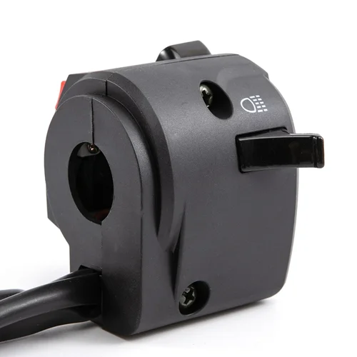 Imagen 2 del producto Interruptores de manillar de motocicleta de 7/8 ""y 22mm, botón de bocina de motocicleta, señal de giro, lámpara antiniebla eléctrica, interruptor controlador de manija de arranque