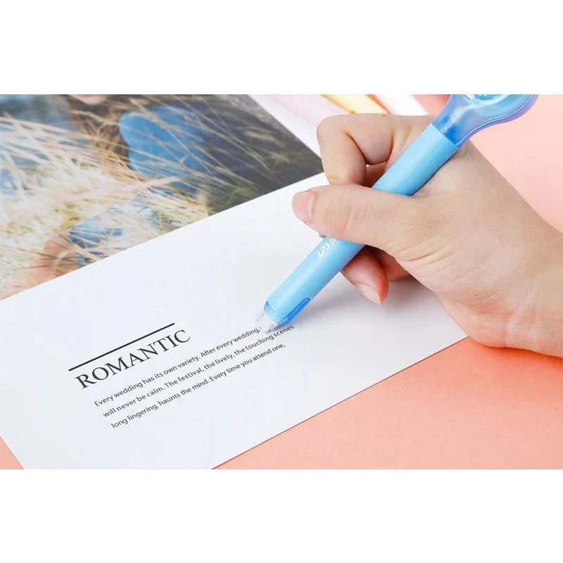 6m Correction Tape Macaron Color Creative Design Corrector of Pen Shape Comfortable Holding Kawaii Stationery School Supplies image 2