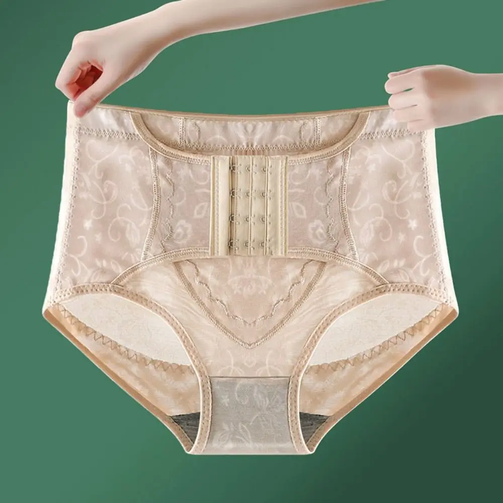 레이스 플라워 산후 보정 속옷 쉐이프웨어 허리 트레이너 힙업 팬티 복부 보정 심리스 속옷