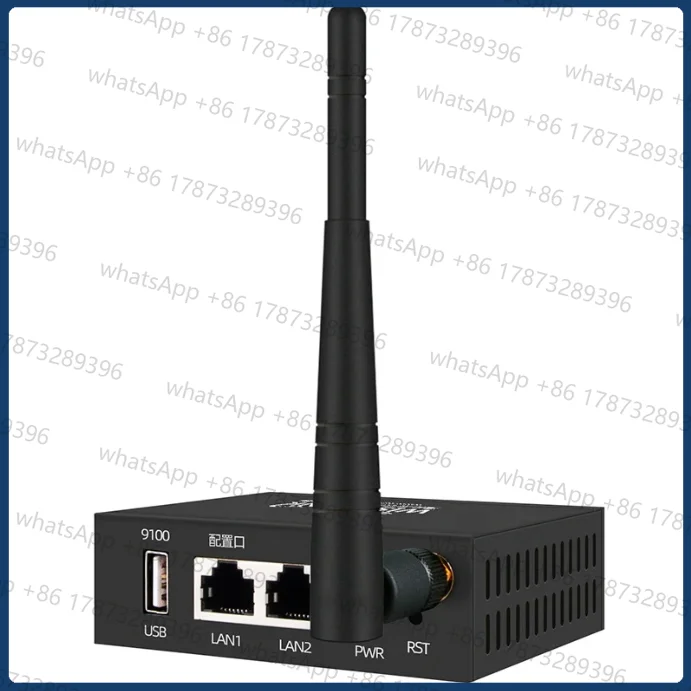 Print Server 1-4 USB Port Printer Network Printing Sharing Device, Optional Wireless WiFi Mobile Phone AirPrint Scanning